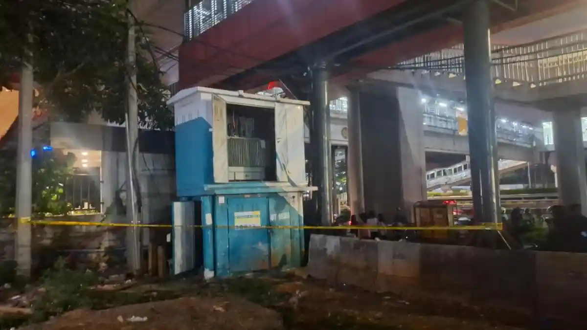Diduga Curi Kabel Gardu LRT, Seorang Pria Tewas Tersengat Listrik di Pancoran